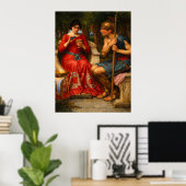 Jason and Medea by John William Waterhouse Poster (Thuiskantoor)