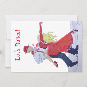 Jason Donovan Kristina Rihanoff Foxtrot Cartoon Kaart