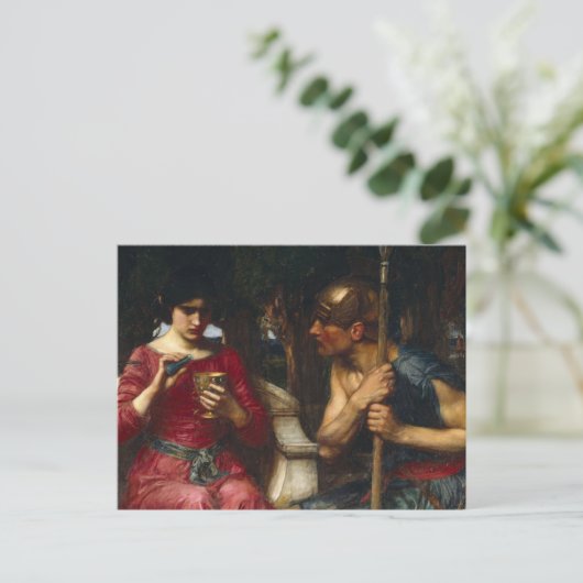 Jason en Medea Briefkaart (Staand voorkant)