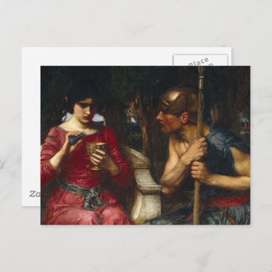 Jason en Medea Briefkaart (Voorkant / Achterkant)