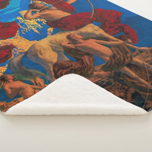 Jason en zijn leraar | Maxfield Parrish | Sherpa Deken (3/4)