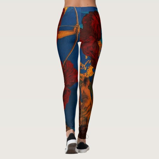Jason en Zijne leraar Centaur Chiron, 1909 Leggings (Achterkant)