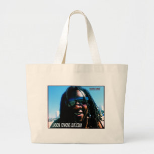 JASON JENKINS LIVE.COM GROTE TOTE BAG