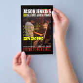 JASON JENKINS LIVE EVENEMENTEN FLYER (Hand)
