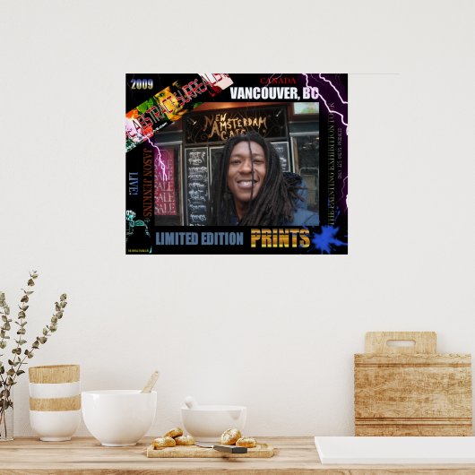 JASON JENKINS LIVE VANCOUVER LIMITED EDITION PRINT (Keuken)