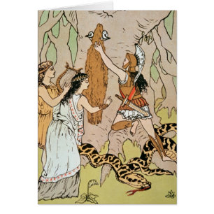 Jason pakt de Golden Fleece aan