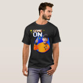 Jason Vlogs spelen aan T-shirt (Voorkant volledig)
