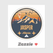 Jasper, Alberta Sticker (Vel)
