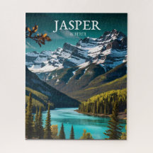 Jasper | Alberta Travel  Retro