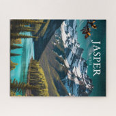 Jasper | Alberta Travel  Retro Legpuzzel (Horizontaal)