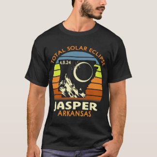 Jasper Arkansas Totale Zonsverduistering 2024 T-shirt