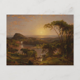 Jasper Francis Cropsey - Summer, Lake Ontario Briefkaart