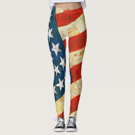 Jasper Johns USA Vlag Broekleggers Leggings
