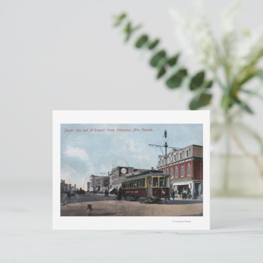 Jasper & McDougall Streets Briefkaart (Staand voorkant)