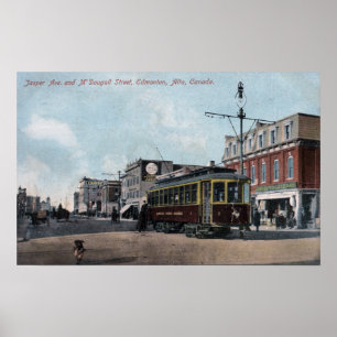 Jasper & McDougall Streets Poster
