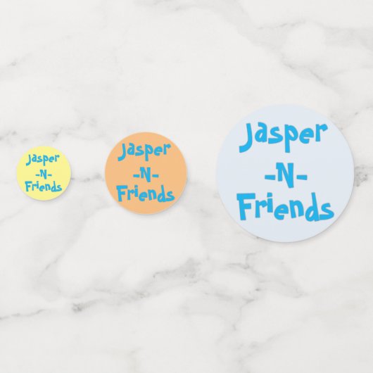 Jasper-n-Friends Confetti (Devant)