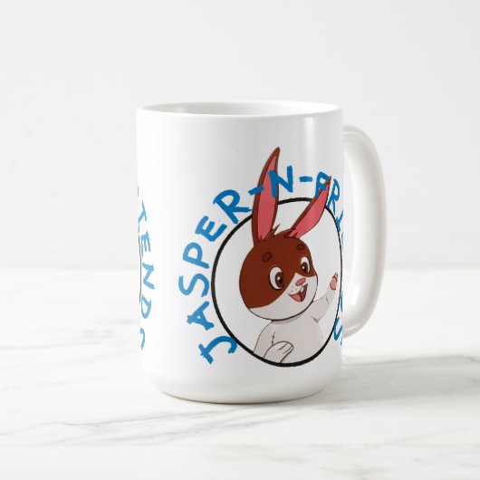 Jasper-n-Friends, mug (Devant droit)