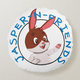 Jasper-n-friends Pillow Rond Kussen