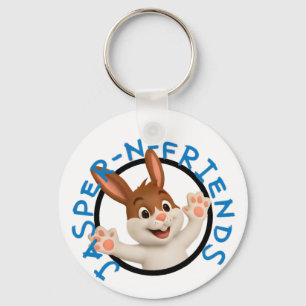 Jasper-n-vrienden sleutelhanger / Rugzaklabel