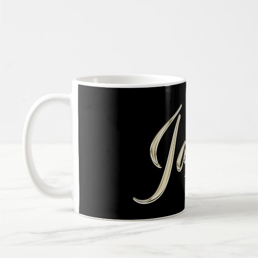 Jasper Name whitegold Tasse Teetasse (Gauche)