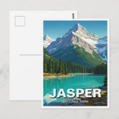 Jasper Nationaal Park Canada Briefkaart (Voorkant / Achterkant)