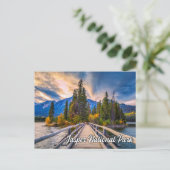 Jasper National Park, Alberta, Canada Briefkaart (Staand voorkant)