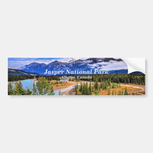 Jasper National Park, Alberta, Canada Bumpersticker (Voorkant)