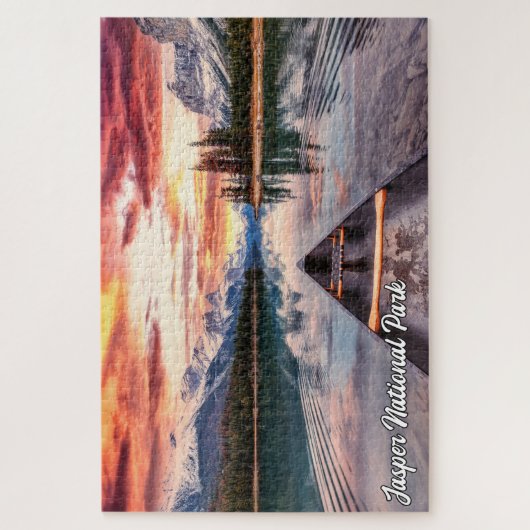 Jasper National Park, Alberta, Canada Legpuzzel (Verticaal)
