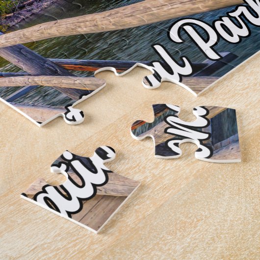 Jasper National Park, Alberta, Canada Legpuzzel (Zijkant)