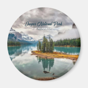 Jasper National Park Banff Canada Souvenir Magneet