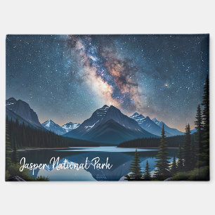 Jasper National Park Canada bij nacht Magneet