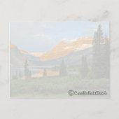 Jasper National Park Canada Briefkaart (Achterkant)