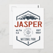 Jasper National Park Canada  Briefkaart (Voorkant / Achterkant)