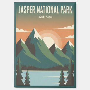 Jasper National Park Canada Reizen Magneet