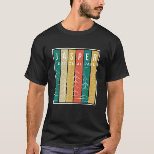 Jasper National Park Canada Souvenir Mountains Cam T-shirt