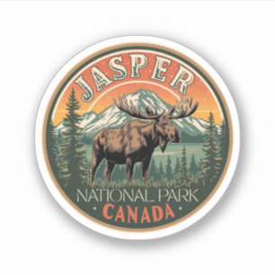 Jasper National Park Rocky Mountains Avontuur gif Sticker