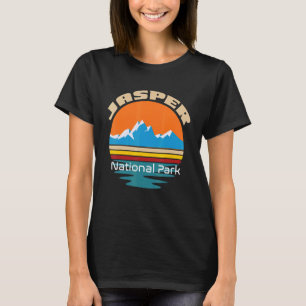 Jasper National Park Souvenir Canada Watervalt Mo T-shirt