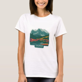 jasper national park sticker t-shirt