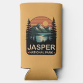 Jasper National Park Vintage Mountain Design (Achterkant)