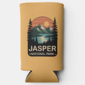 Jasper National Park Vintage Mountain Design (Voorkant)