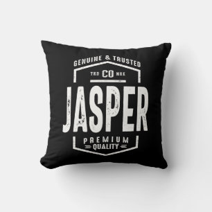 Jasper Personal Name Birthday Gift Kussen