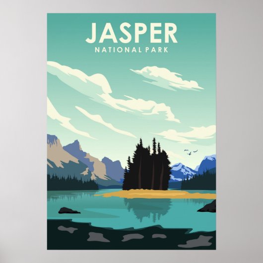 jasperreservaat — Minimale reisposter Poster (Voorkant)