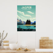  jasperreservaat — Minimale reisposter Poster (Keuken)