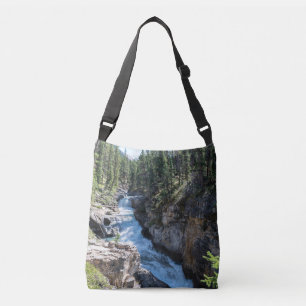 Jasper's Stanley Falls Rapid River Landschap Crossbody Tas
