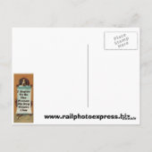 J'aspire à être; Carte postale (Dos)