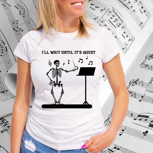 J'attendrai jusqu'à ce que ce soit un Tshirt tranq