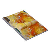 Jaune Artsy Gladiolus Carnet du Journal des Fleurs (Côté Droit)