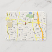 Jaune avec cartes d'information Mariage damassé gr (Dos)