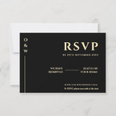 Jaune Beurre Mariage QR Code RSVP (Devant)