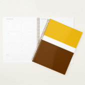 Jaune blanc Brown couleur pâle Conception des bloc (Devant avec enveloppe)